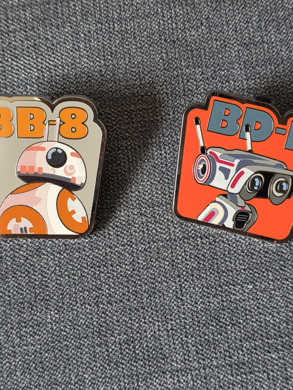 Disney BB‑8 Droid Depot Pin & Star Wars C‑3PO Pin – Lot of 2 Trading Pins